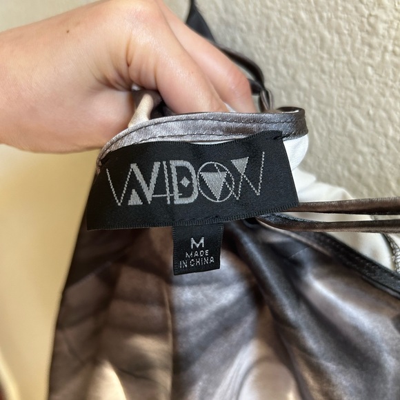 NWOT Widow Sculpture Maxi Dress Size M - Picture 4 of 4